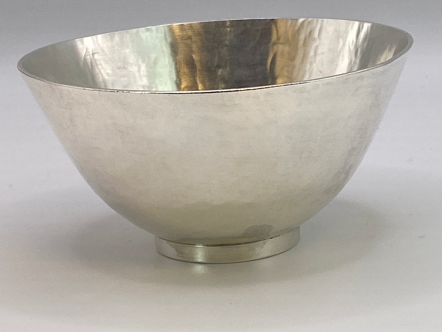 Small hand forged Silver Sterling bowl