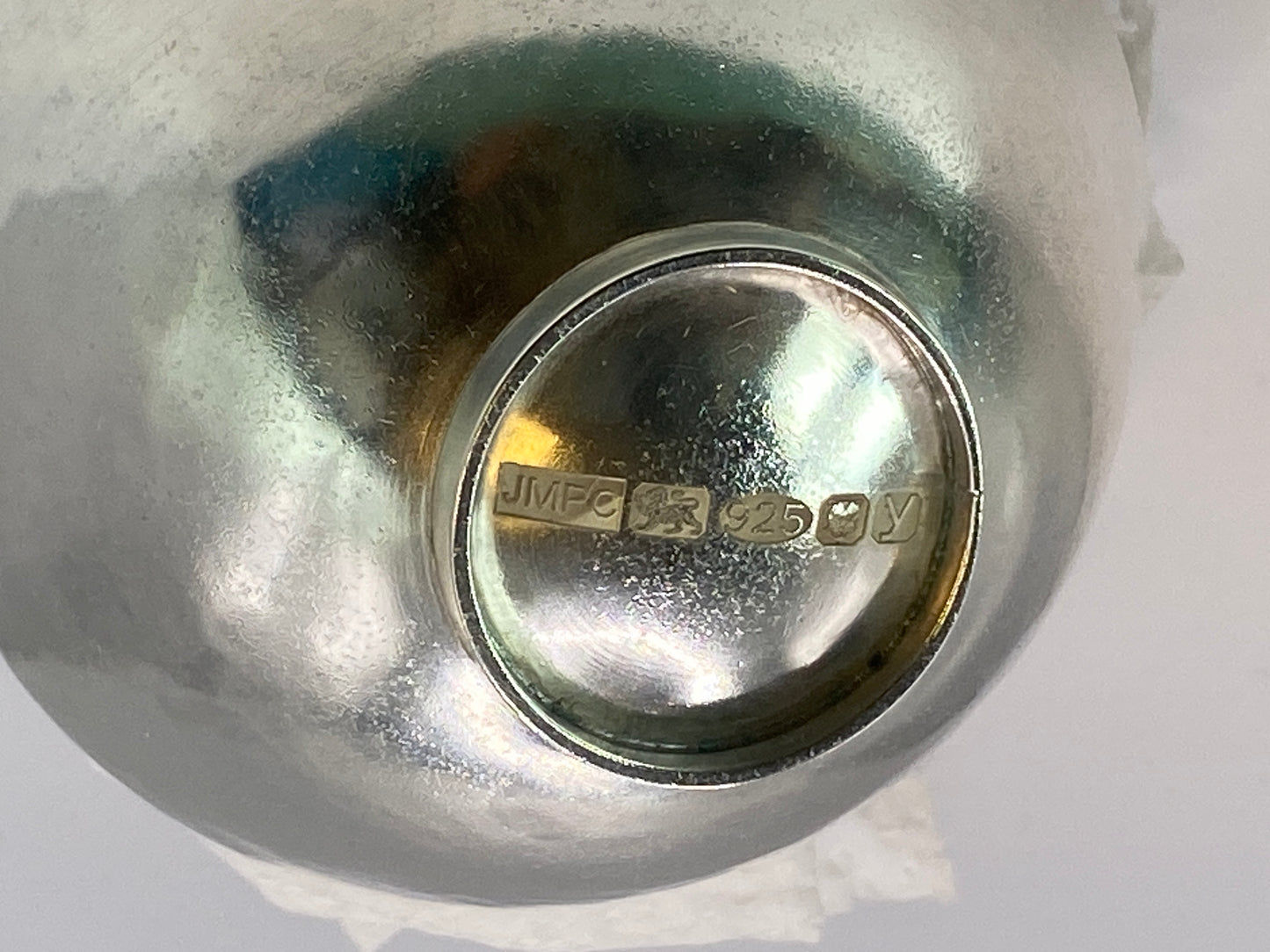 Small hand forged Silver Sterling bowl