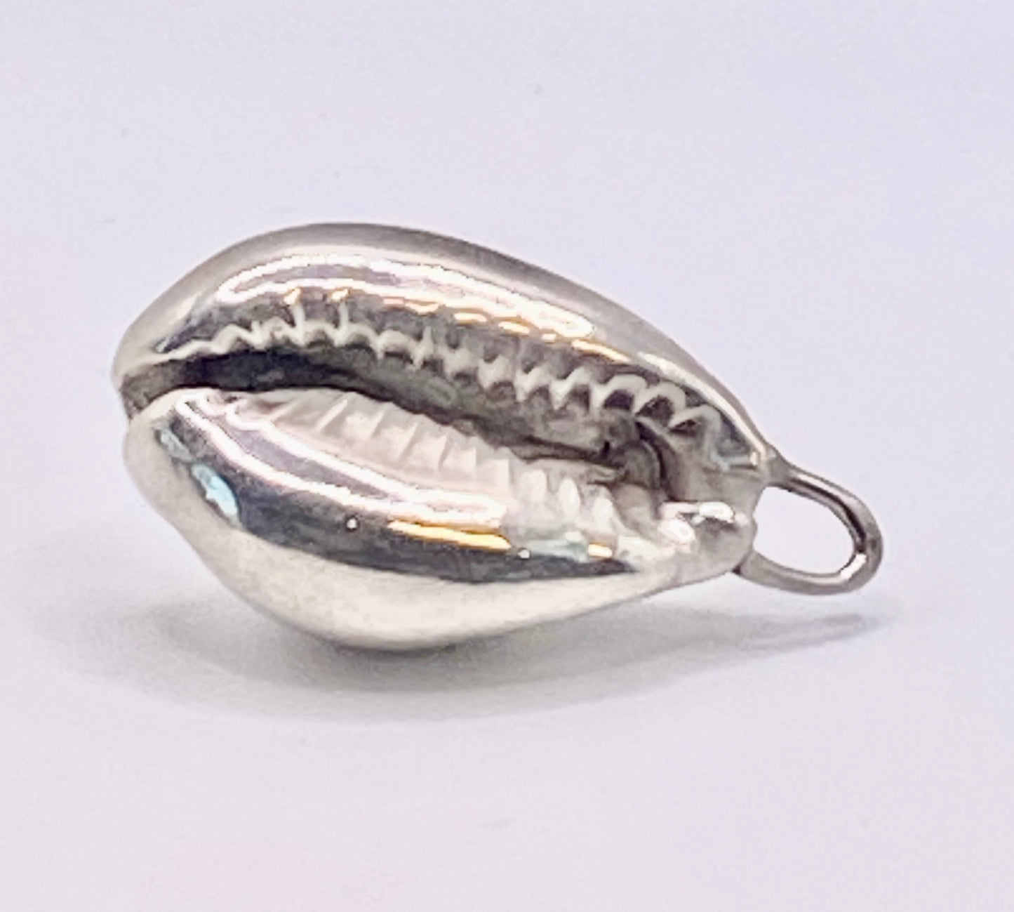 Silver sterling cast sea shell